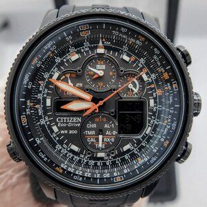 Citizen Navihawk Promaster Men's Watch Polyurethane Strap